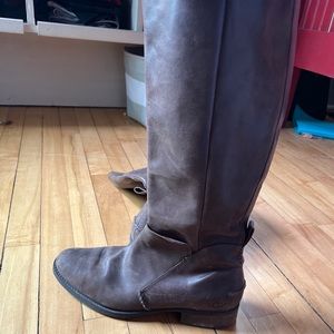 UGG leather riding boot